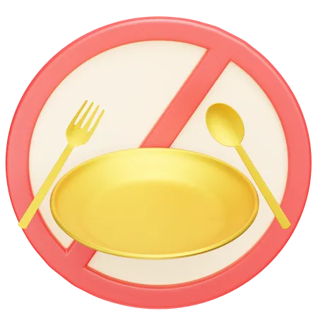Free Fasting  3D Icon