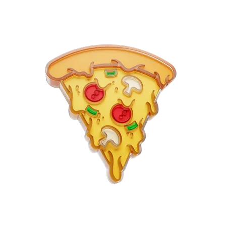 Free Fatia de pizza  3D Illustration