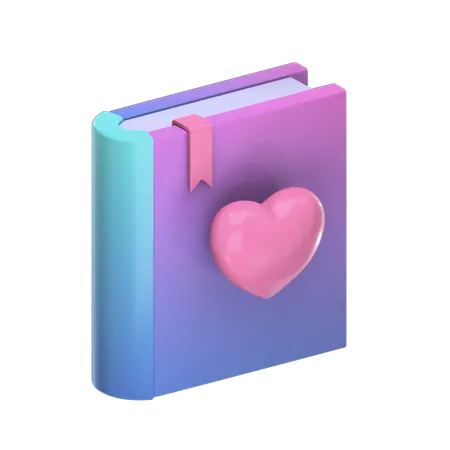 Free Favourite Book  3D Illustration