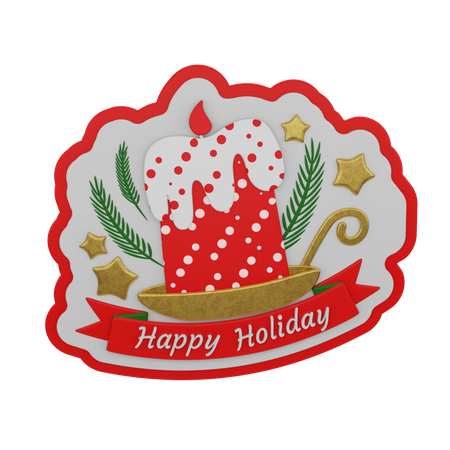Free Felices fiestas  3D Icon