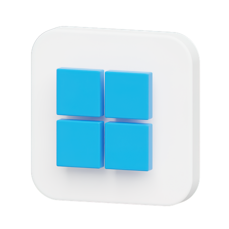Free Les fenêtres  3D Icon