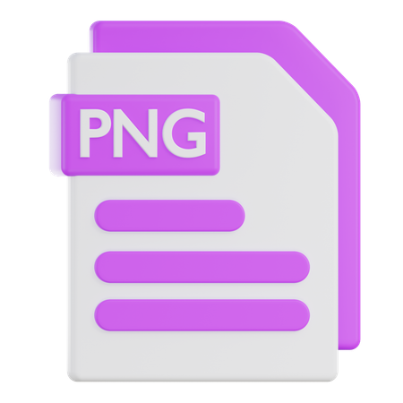 Free Fichiers png  3D Icon