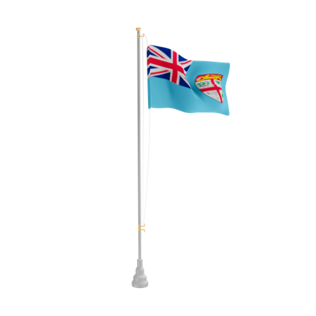 Free Fidji  3D Flag