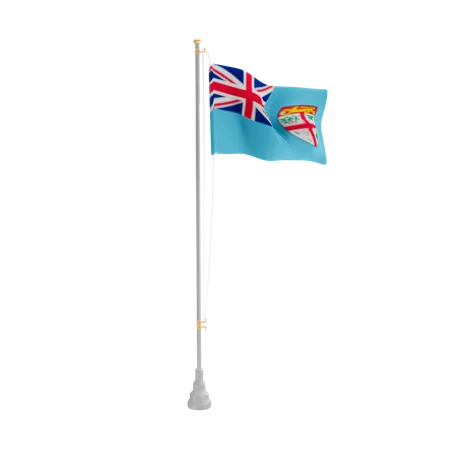 Free Fidji  3D Flag