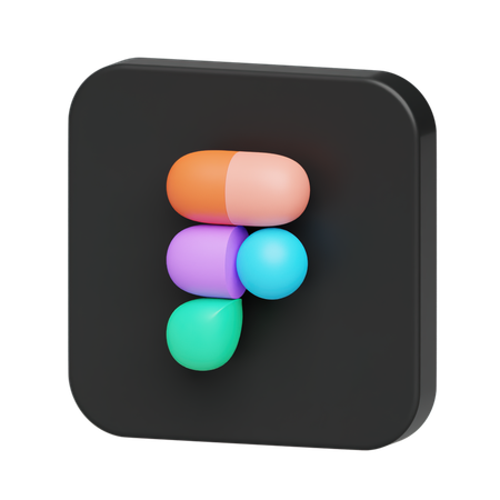Free Logo Figma  3D Illustration