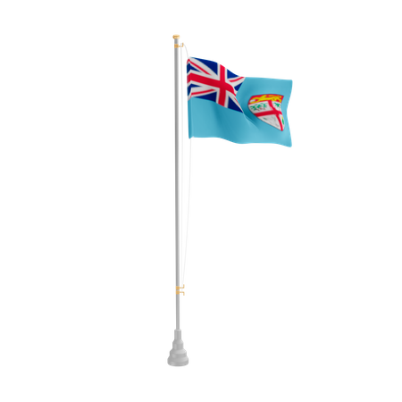 Free Fiji  3D Flag