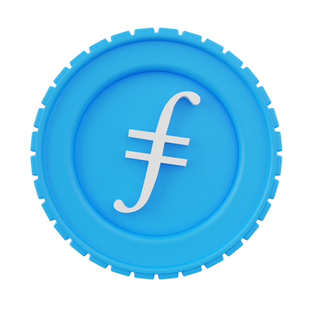 Free Filecoin  3D Icon