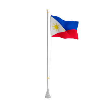 Free Filipina  3D Flag