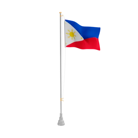 Free Filipina  3D Flag