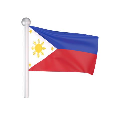 Free Bandeira das filipinas  3D Icon