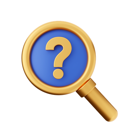 Free Find Answer  3D Icon