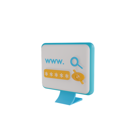 Free Find Ip Address  3D Icon