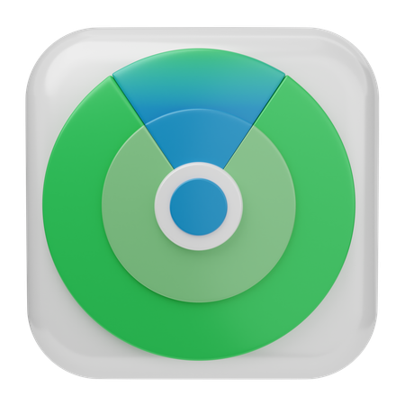 Free Finde mein iOS  3D Icon