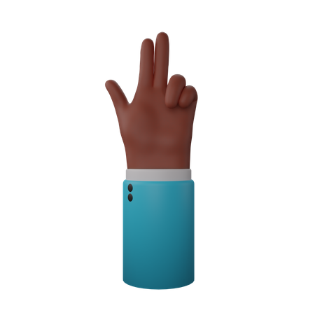 Free Finger Gun  3D Icon