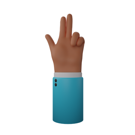 Free Finger Gun  3D Icon
