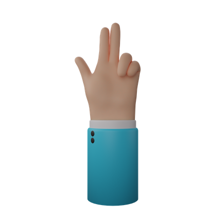 Free Finger Gun  3D Icon