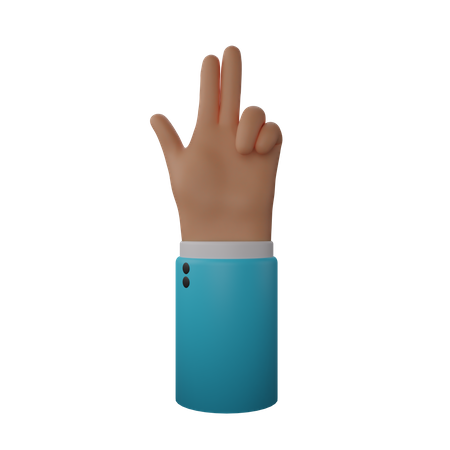 Free Fingerpistole  3D Illustration