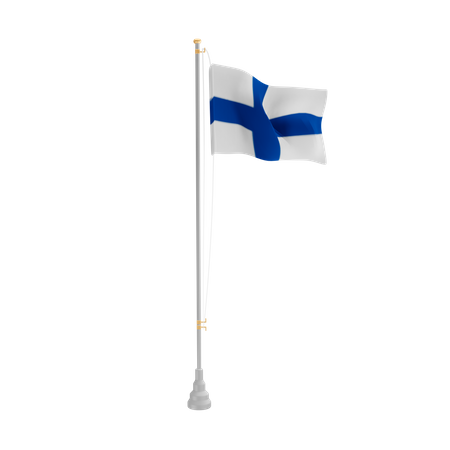 Free Finlande  3D Flag