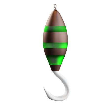 Free Fishing Baits  3D Icon