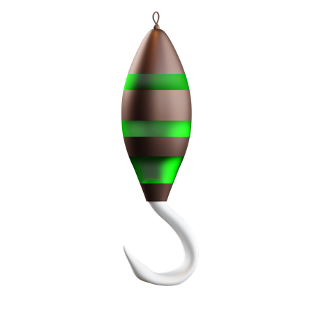 Free Fishing Baits  3D Icon