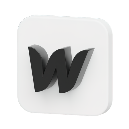 Free Logotipo de flujo web  3D Logo