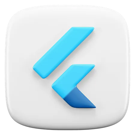 Free Flutter  3D Icon