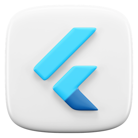 Free Flutter  3D Icon