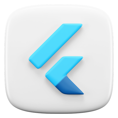 Free Flutter  3D Icon