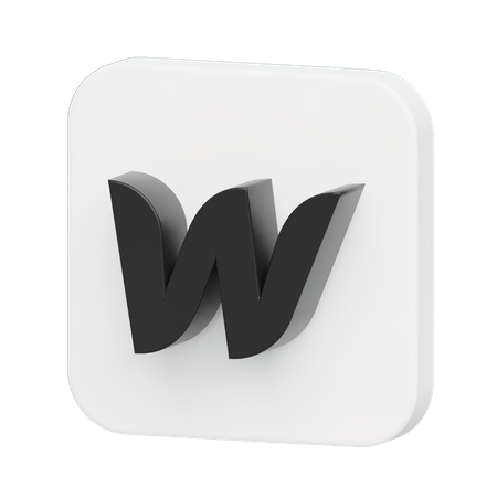 Free Logo de flux Web  3D Illustration