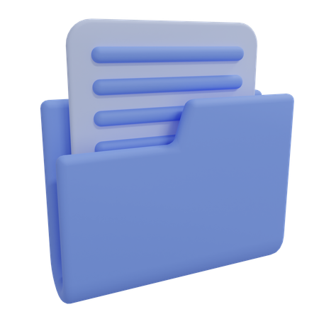 Free Folder  3D Icon