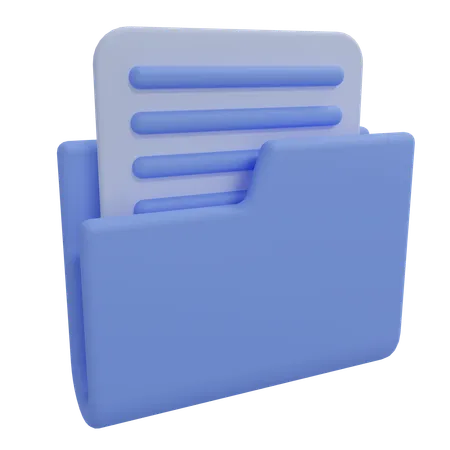 Free Folder  3D Icon