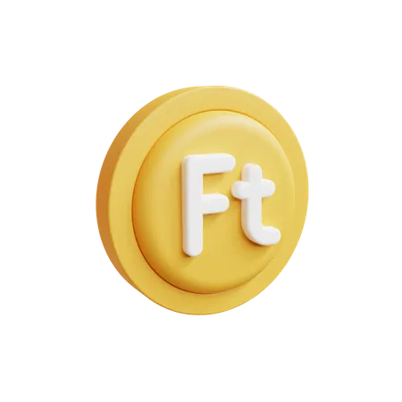 Free Forint  3D Icon