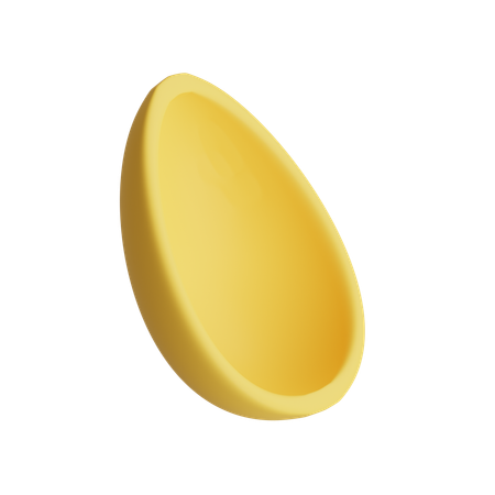 Free Formato de meio ovo  3D Icon