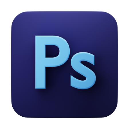 Free Fotoshop  3D Icon