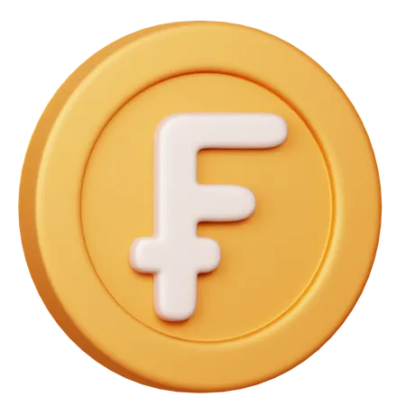 Free Franc suisse CHF  3D Icon