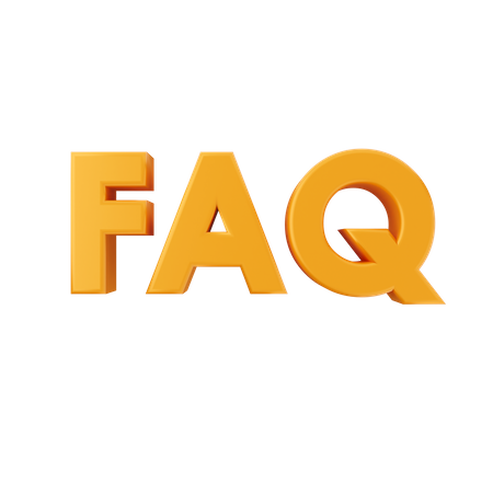 Free Frequently Asked Questions  3D Icon