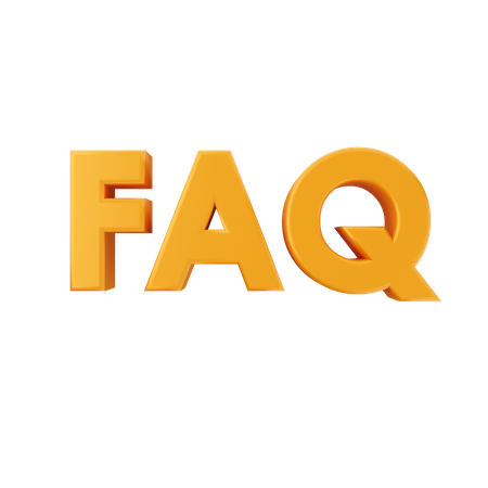 Free Frequently Asked Questions  3D Icon