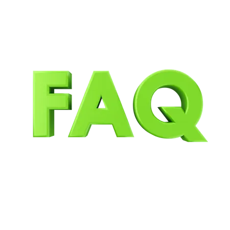 Free Frequently Asked Questions Symbol  3D Icon