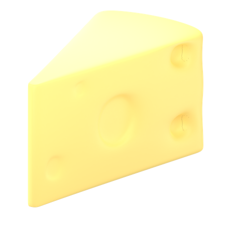 Free Cube de fromage  3D Icon