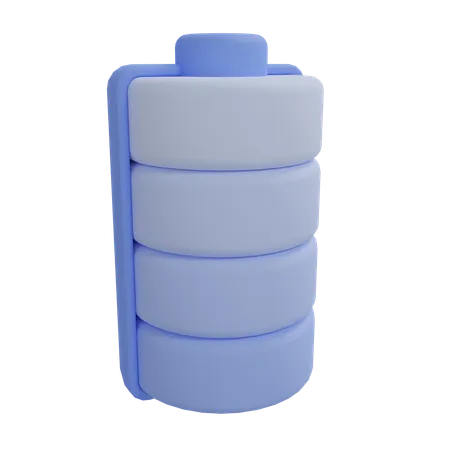 Free Full Battery  3D Icon