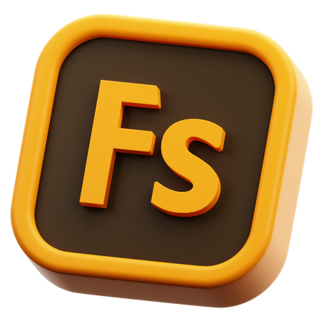 Free Fusible de adobe  3D Icon