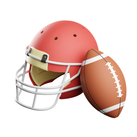 Free Futebol americano  3D Icon