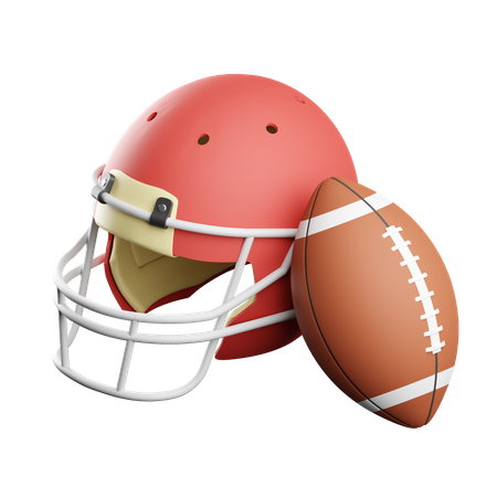 Free Futebol americano  3D Icon