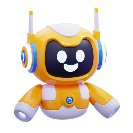 Free Future robot  3D Icon