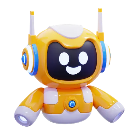 Free Future robot  3D Icon