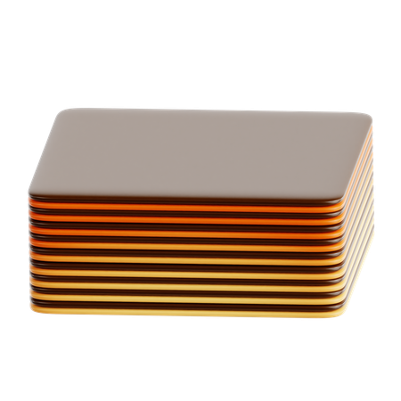 Free Gâteau en couches  3D Icon