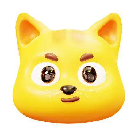 Free Gato sorridente  3D Icon