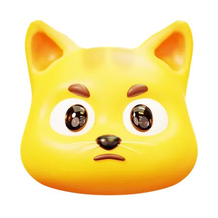 Free Gato bravo  3D Icon