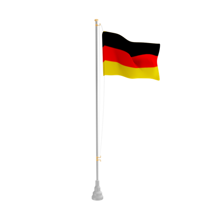 Free German  3D Flag