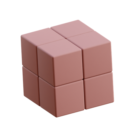 Free Gestapelter Würfel  3D Icon